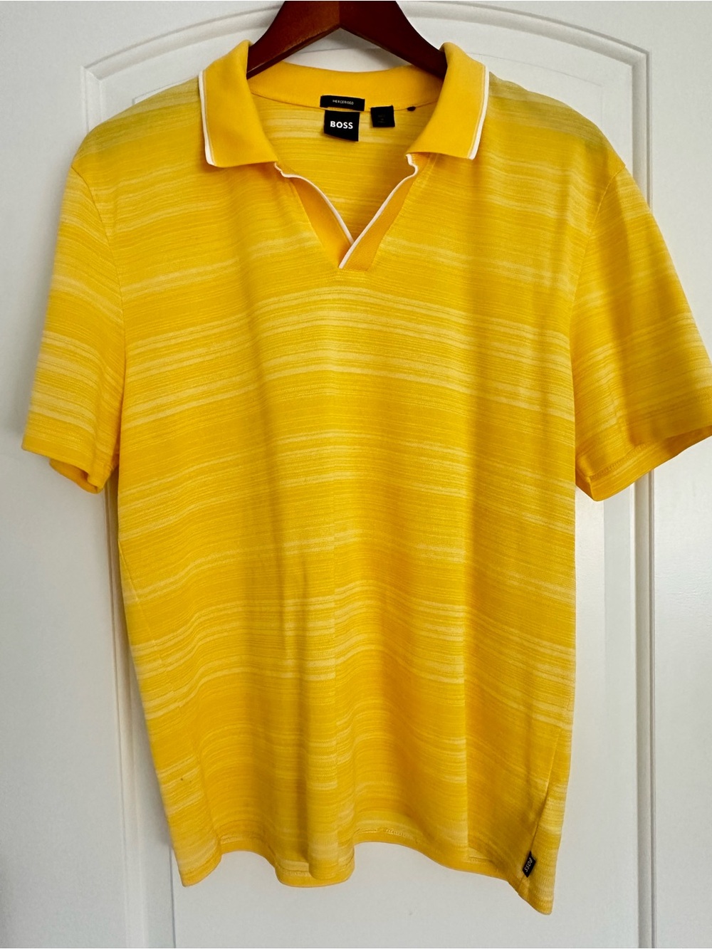 BOSS Polo Shirt in Mercerised Cotton size S
